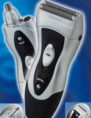 Afeitarse de manera cercana y cómoda con una máquina de afeitar eléctrica para hombres con batería