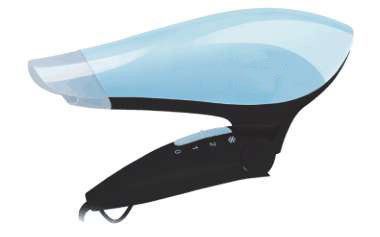 Secador de cabello de plástico OEM para secado de cabello plegable en hoteles y viajes coloridos