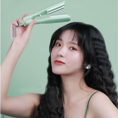 Mini curler de pelo de tono caliente con pantalla de temperatura LED y 269g de peso
