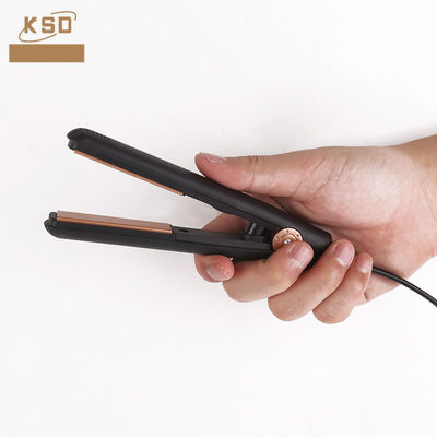 CE ROHS certificado 20W Mini alisador de cabello de hierro plano con cubierta de plástico